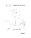 CAPUCCINA * SEMIPLAFÓN LED MEDIANO 40W